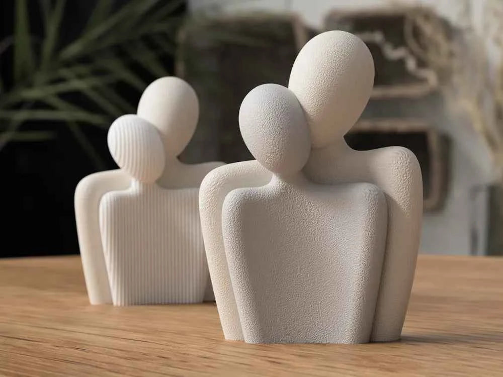 DÌADE: Home Decor Statua Coppia Intima in PLA