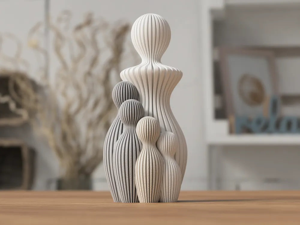 ESSENZA: Home Decor Statua Festa della Mamma con Bambini