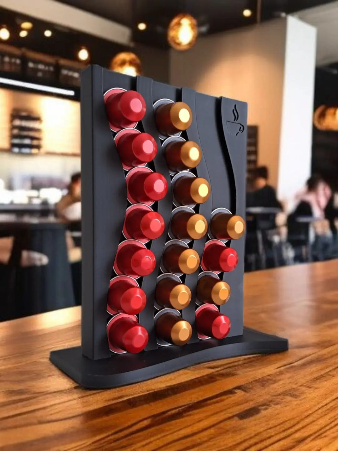 ONDULA: Porta Capsule Nespresso Premium Home Decor Deltraprints