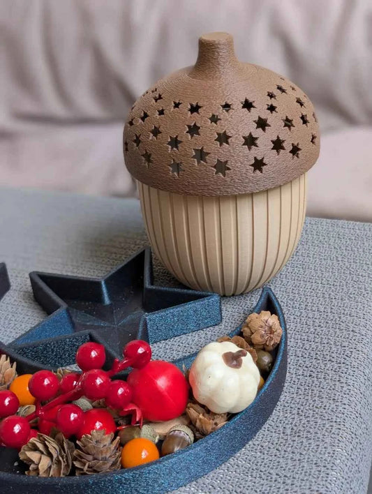 STARLIGHT: Home Decor Contenitori Ghianda Luminosi