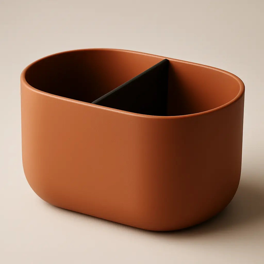 COVA: Porta Utensili da Cucina Doppio Scomparto Home Decor Deltaprints