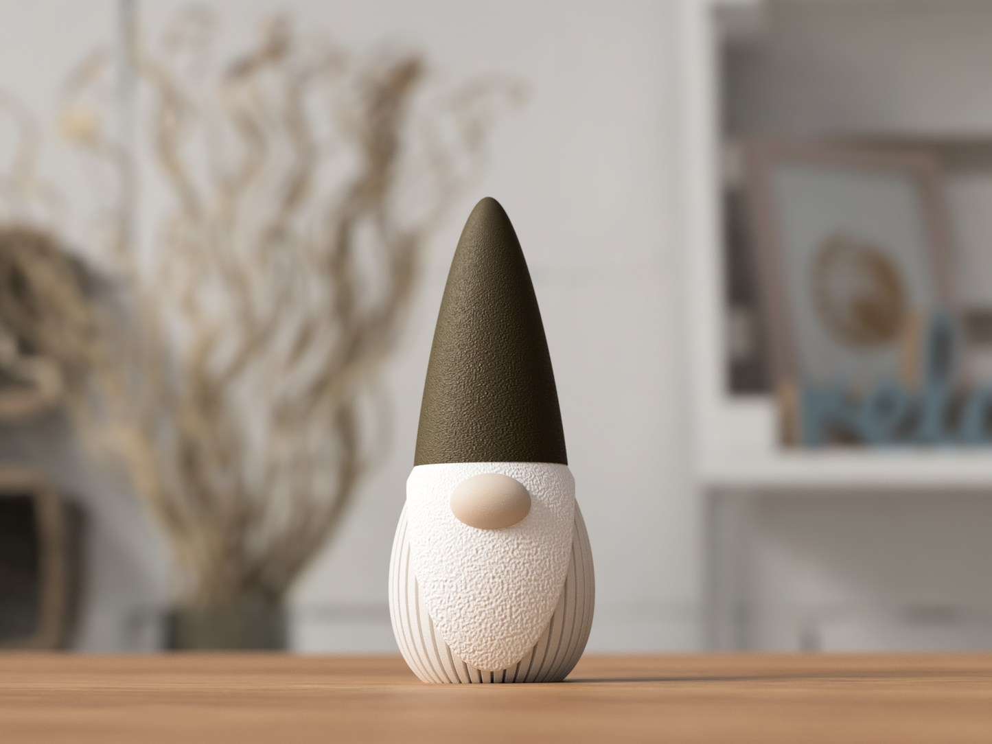 Gnomo Decorazione Stampa 3D: Autunno Inverno