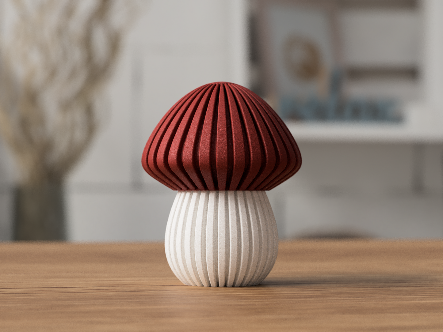 LUMINA: Home Decor Fungo Decorativo Porta Tealight 3D