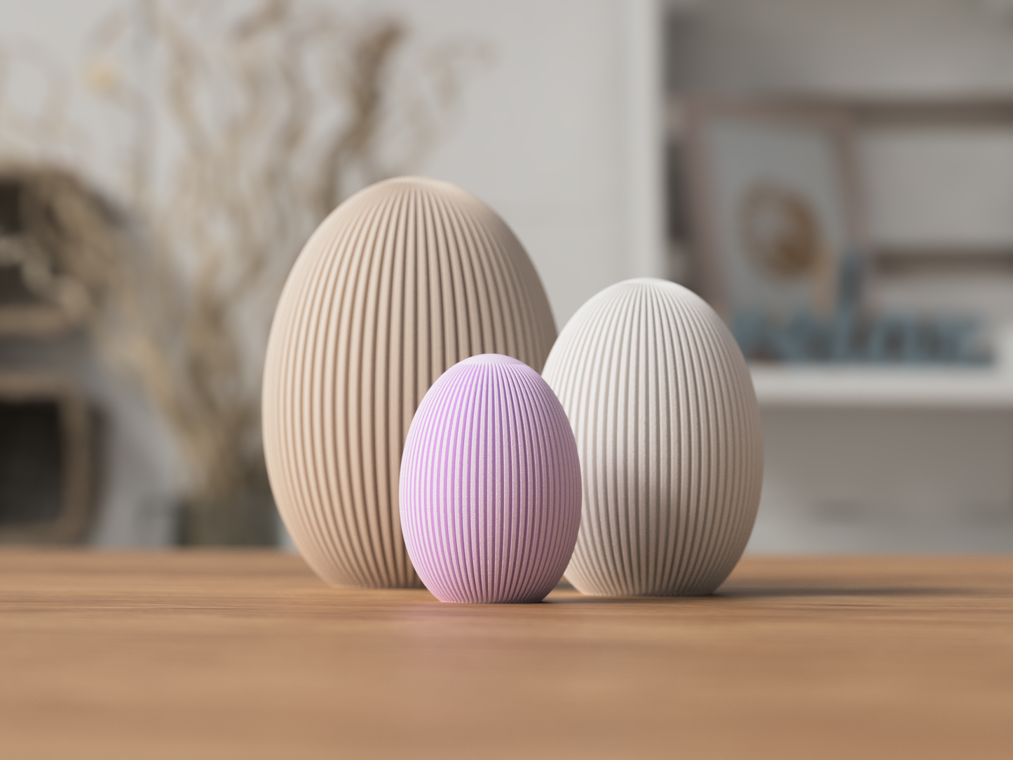 Huevos: Uova di Pasqua Scanaltate in PLA