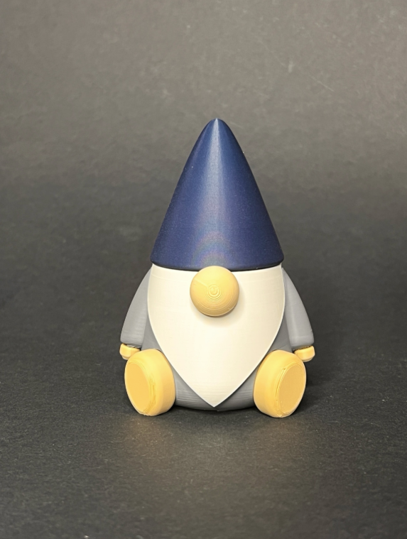 Gnome: Home Decor Gnomo Natalizio Minimal 3D 14cm