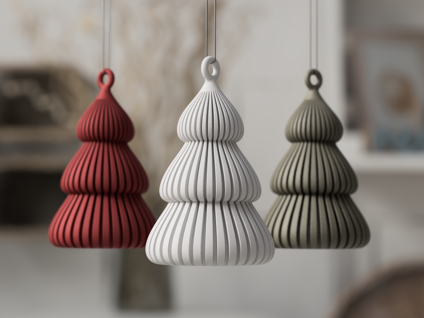 Pinia: Decorazione Albero Natalizio in PLA