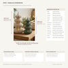 Guida alle dimensioni Curves Trees DEKO: Formato Standard 14 cm (Ø 53 mm) e Grande 18 cm (Ø 68 mm) con alloggio tealight LED e specifiche CAD.