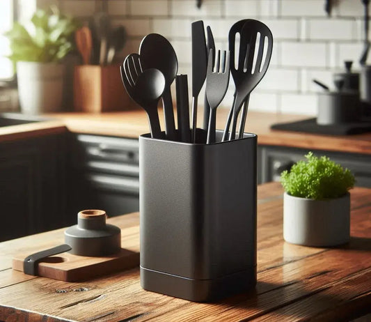 CUBIK: Porta Utensili da Cucina Moderno in PLA Ecologico Deltaprints