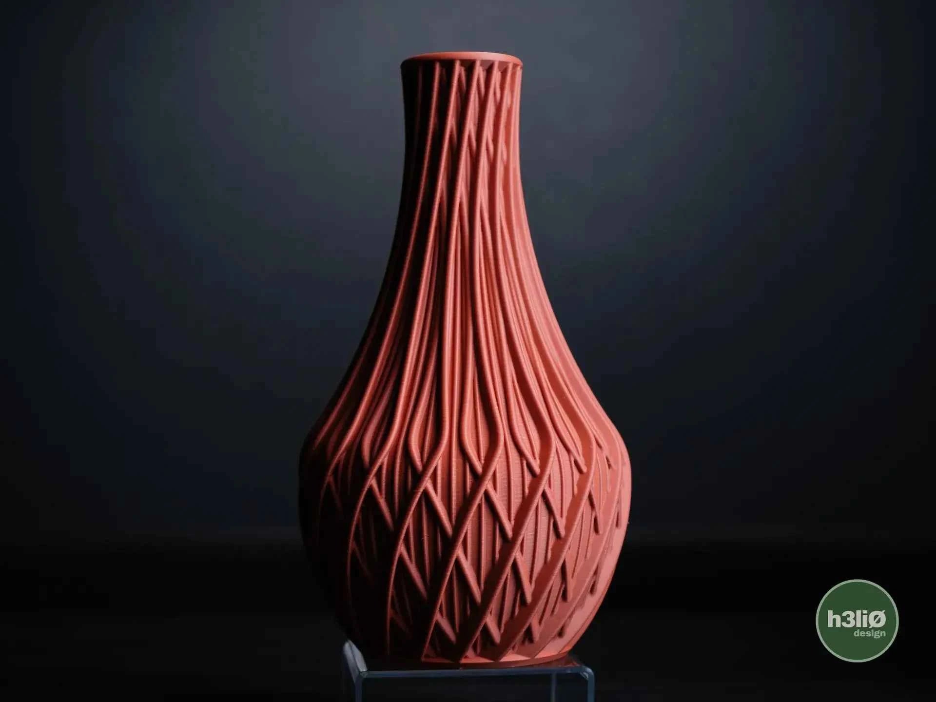 FRACTAL: Vaso Home Decor Moderno a Motivo Geometrico