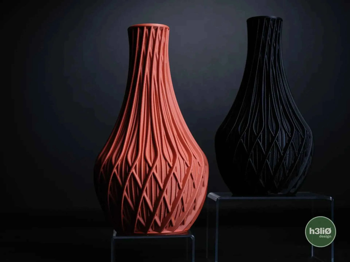 FRACTAL: Vaso Home Decor Moderno a Motivo Geometrico