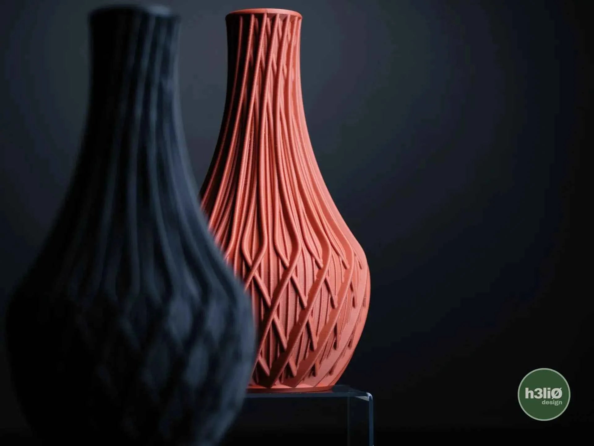 FRACTAL: Vaso Home Decor Moderno a Motivo Geometrico