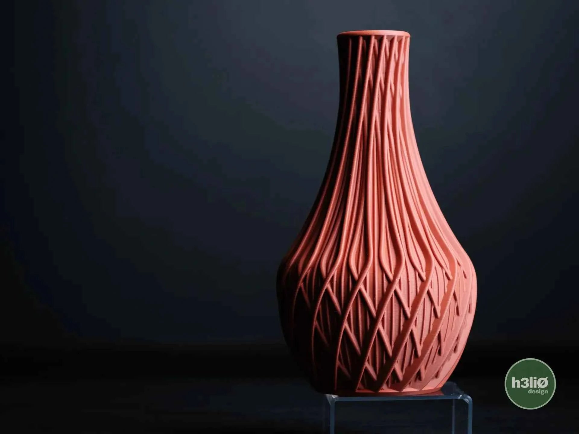 FRACTAL: Vaso Home Decor Moderno a Motivo Geometrico