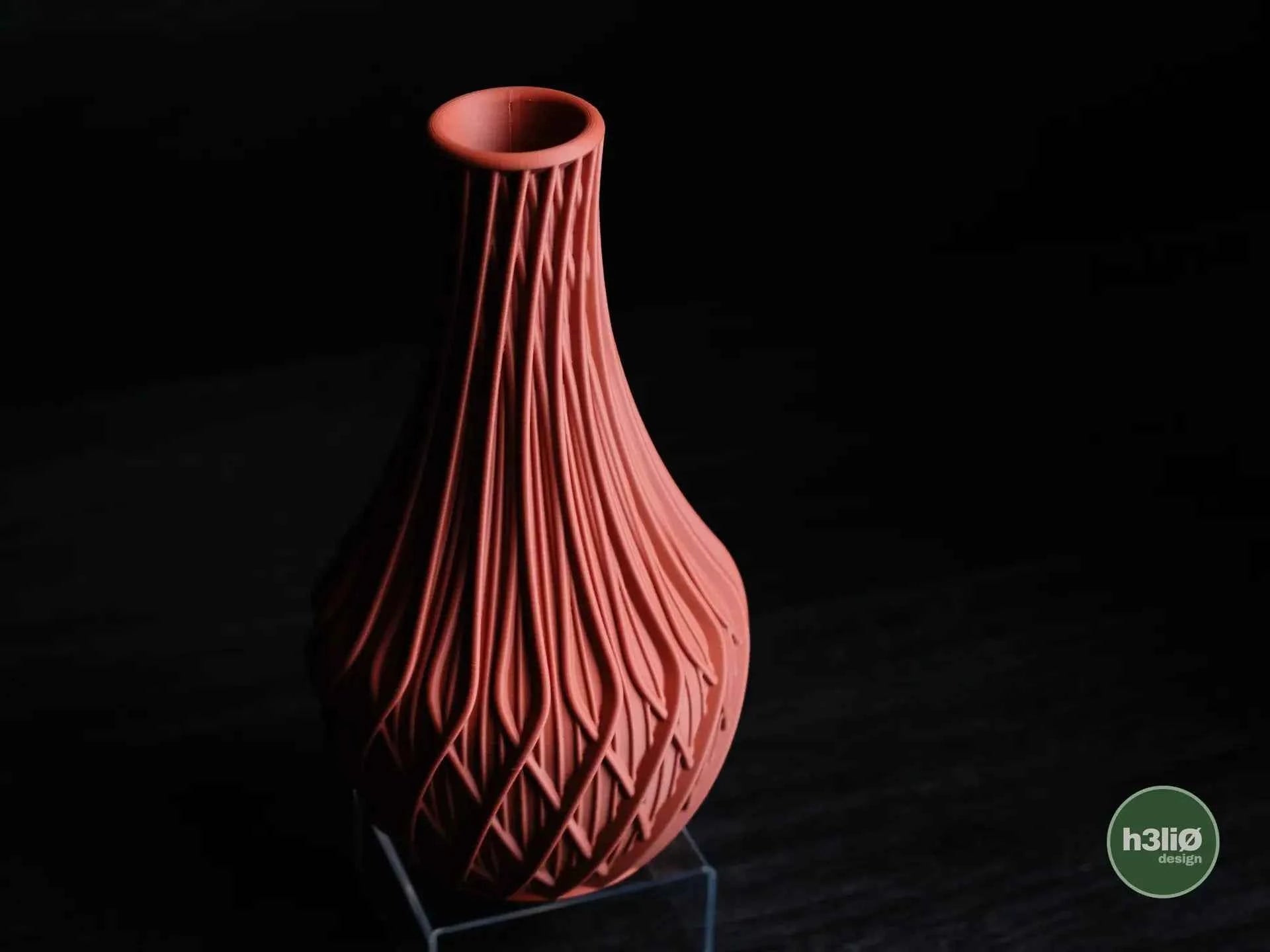 FRACTAL: Vaso Home Decor Moderno a Motivo Geometrico