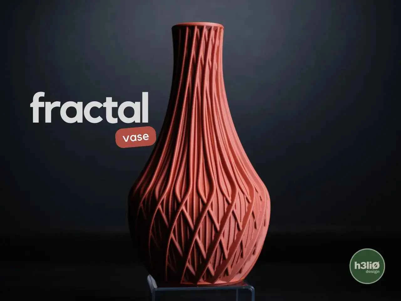 FRACTAL: Vaso Home Decor Moderno a Motivo Geometrico