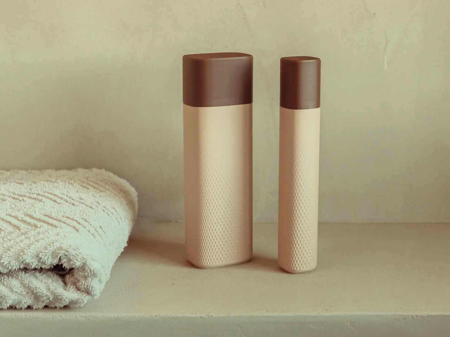 ESSENCE: Home Decor Set Contenitori Bagno Moderni in PLA Janberry