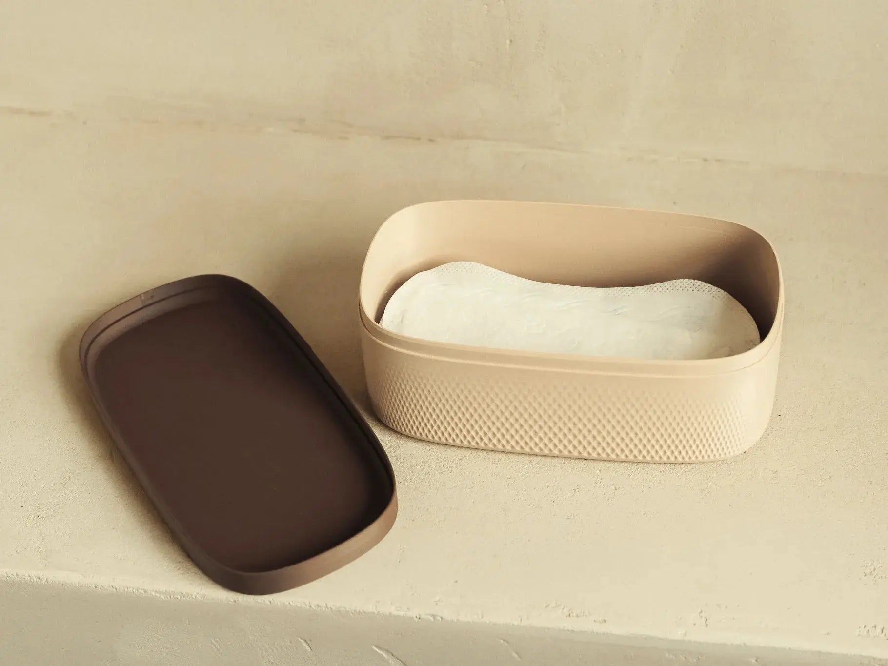 ESSENCE: Home Decor Set Contenitori Bagno Moderni in PLA Janberry