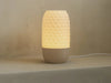 HEXAGONAL: Home Decor Lampada da Tavolo con Texture Esagonale Janberry