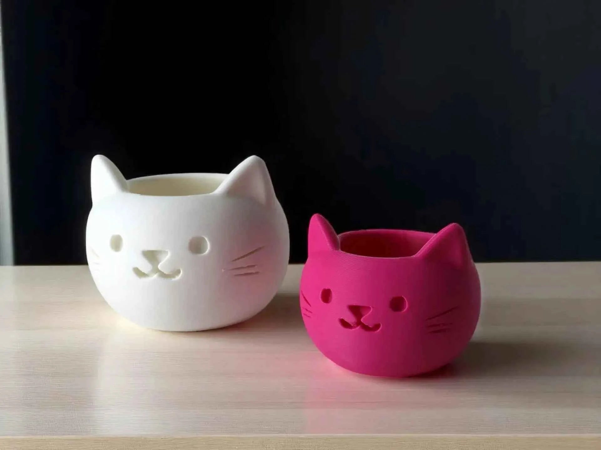 MIAO: Vaso Gatto Cute per Succulente e Piante Home Decor