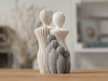 ARMÒNIA: Home Decor Statua Famiglia Moderna Completa (Copia)