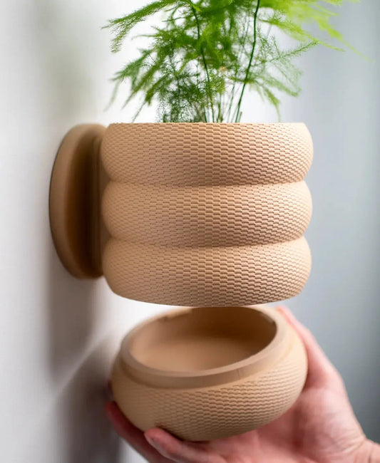 WeaveBubble: Fioriera da Parete Ecologica Intrecciata LoftedGoods