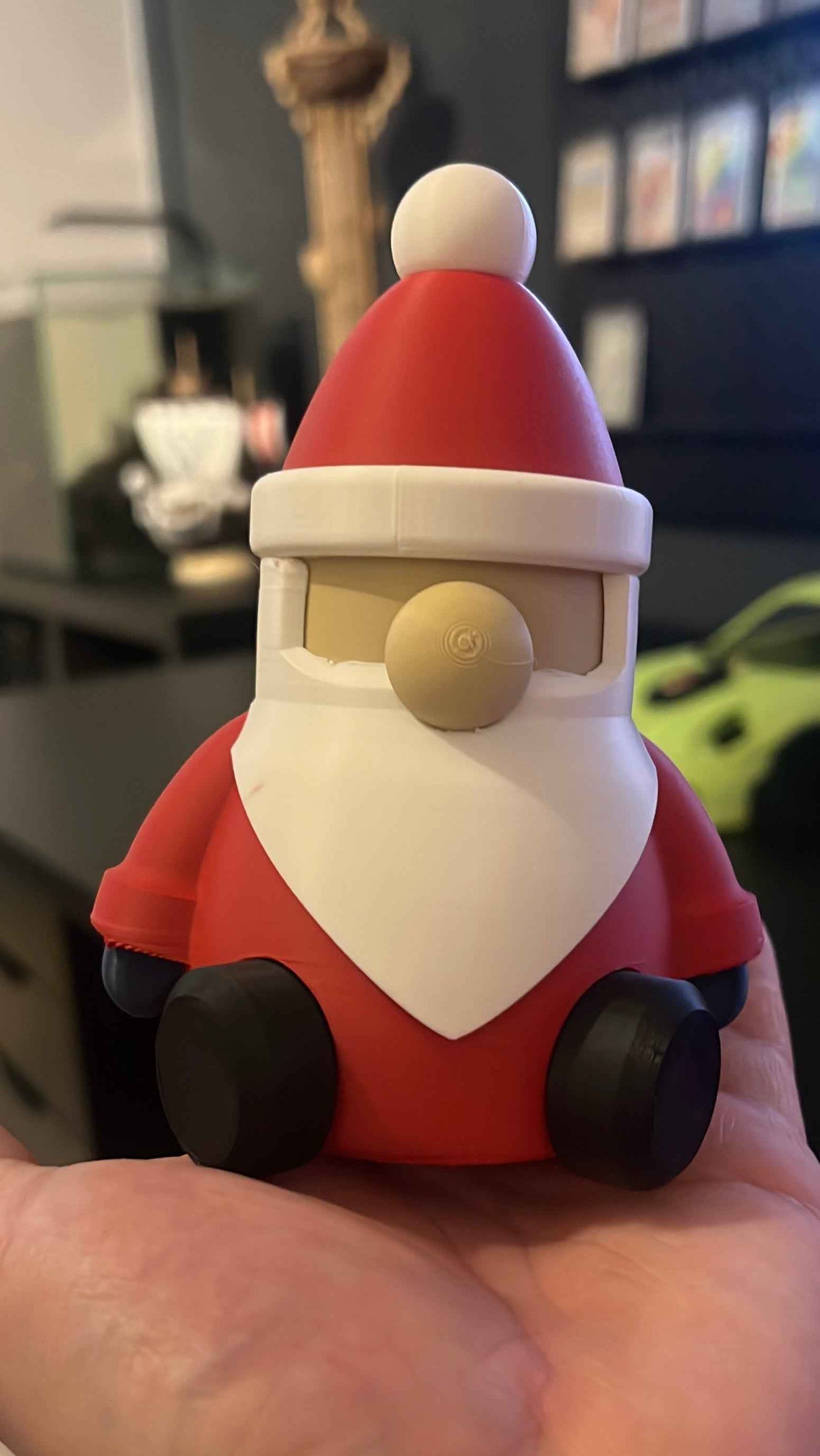 Santa: Home Decor Babbo Natale Minimal 3D 14cm