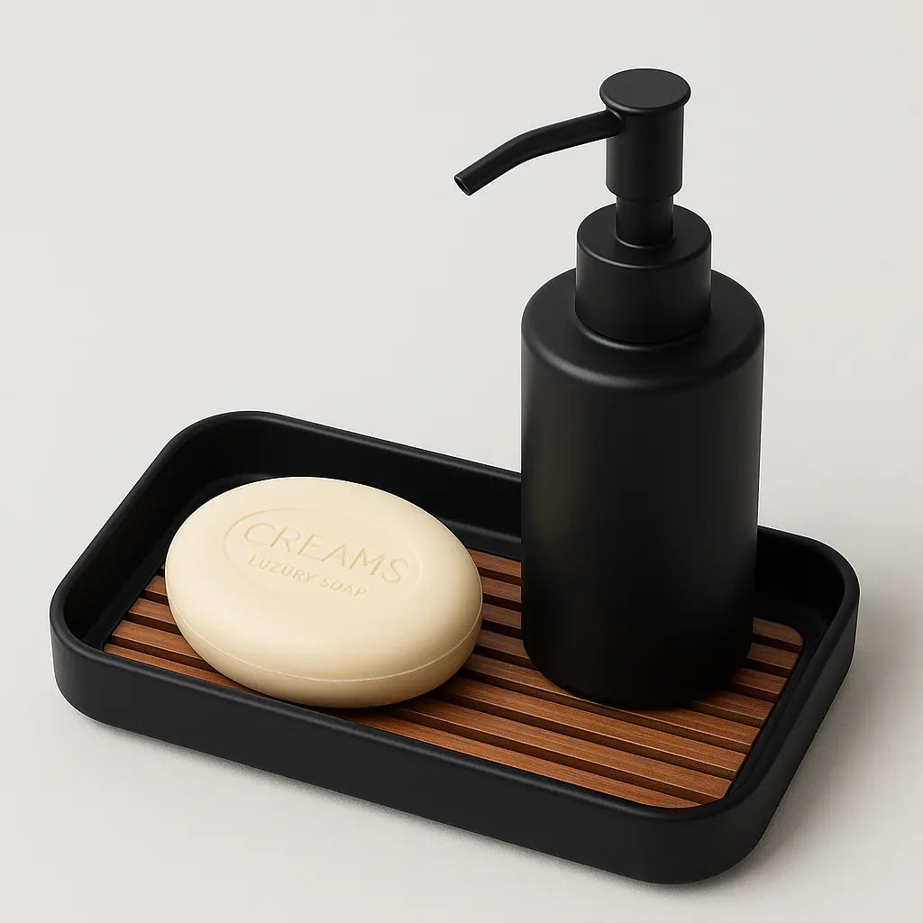 GRATO: Piattino Porta Sapone con Griglia Integrata Home Decor Deltaprints