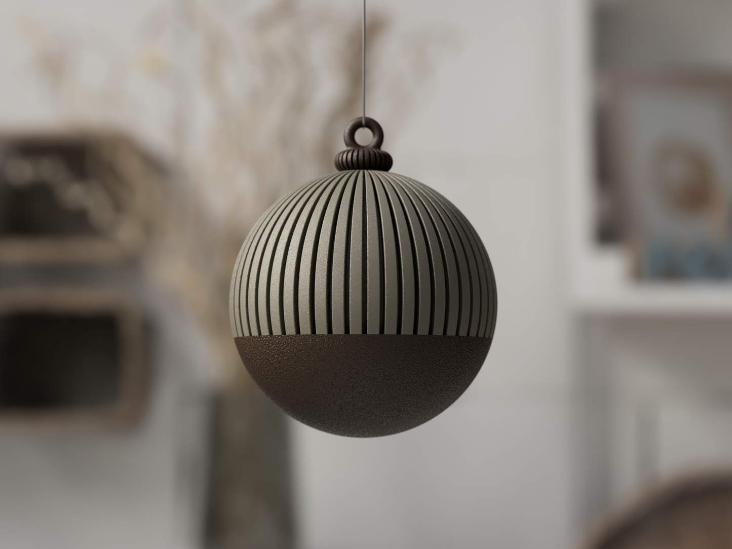Home Decor Japandi: Sfera Ornamentale in PLA