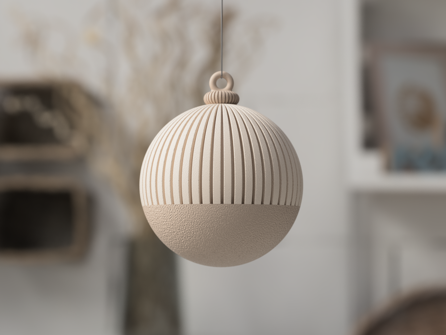 Home Decor Japandi: Sfera Ornamentale in PLA
