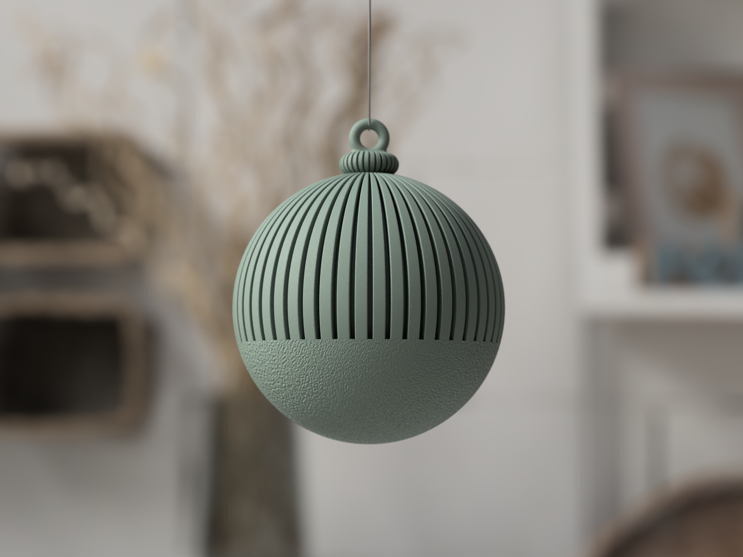 Home Decor Japandi: Sfera Ornamentale in PLA