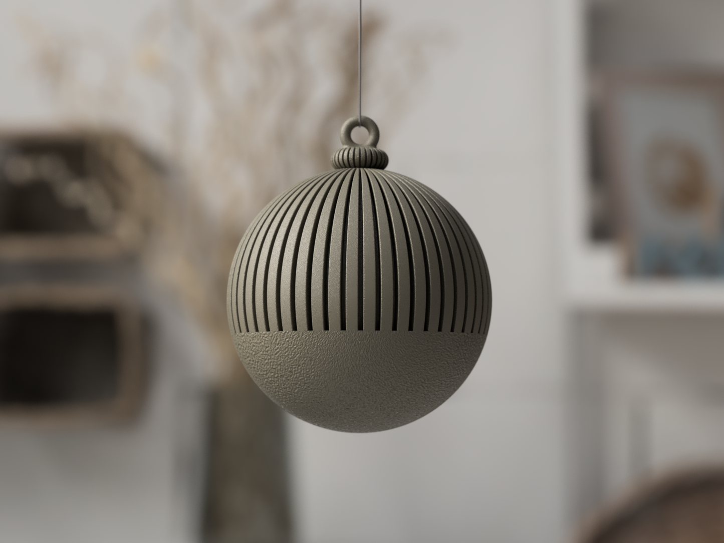 Home Decor Japandi: Sfera Ornamentale in PLA