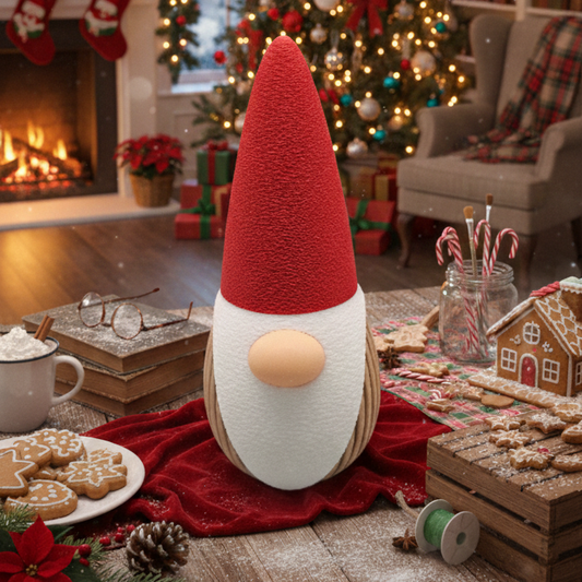 (VERSIONE NATALIZIA) Gnomo DEKO Stampa 3D Professionale: Qualità Premium