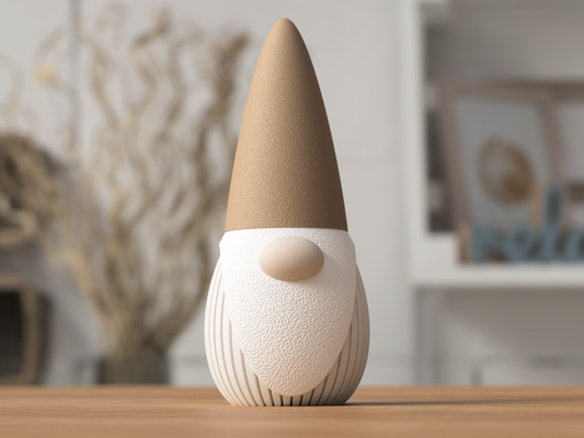 Gnomo Decorazione Stampa 3D: Autunno Inverno
