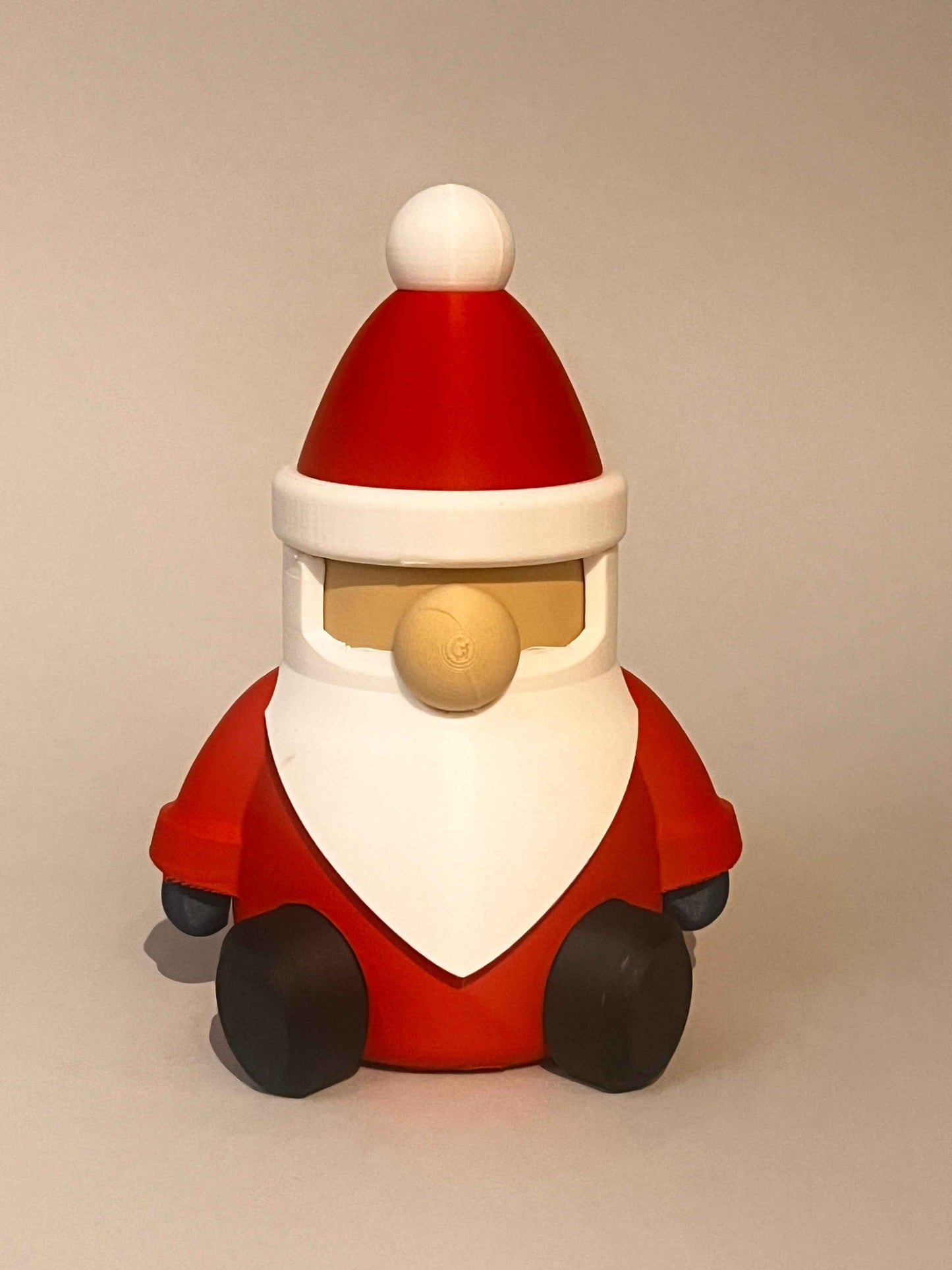Santa: Home Decor Babbo Natale Minimal 3D 14cm