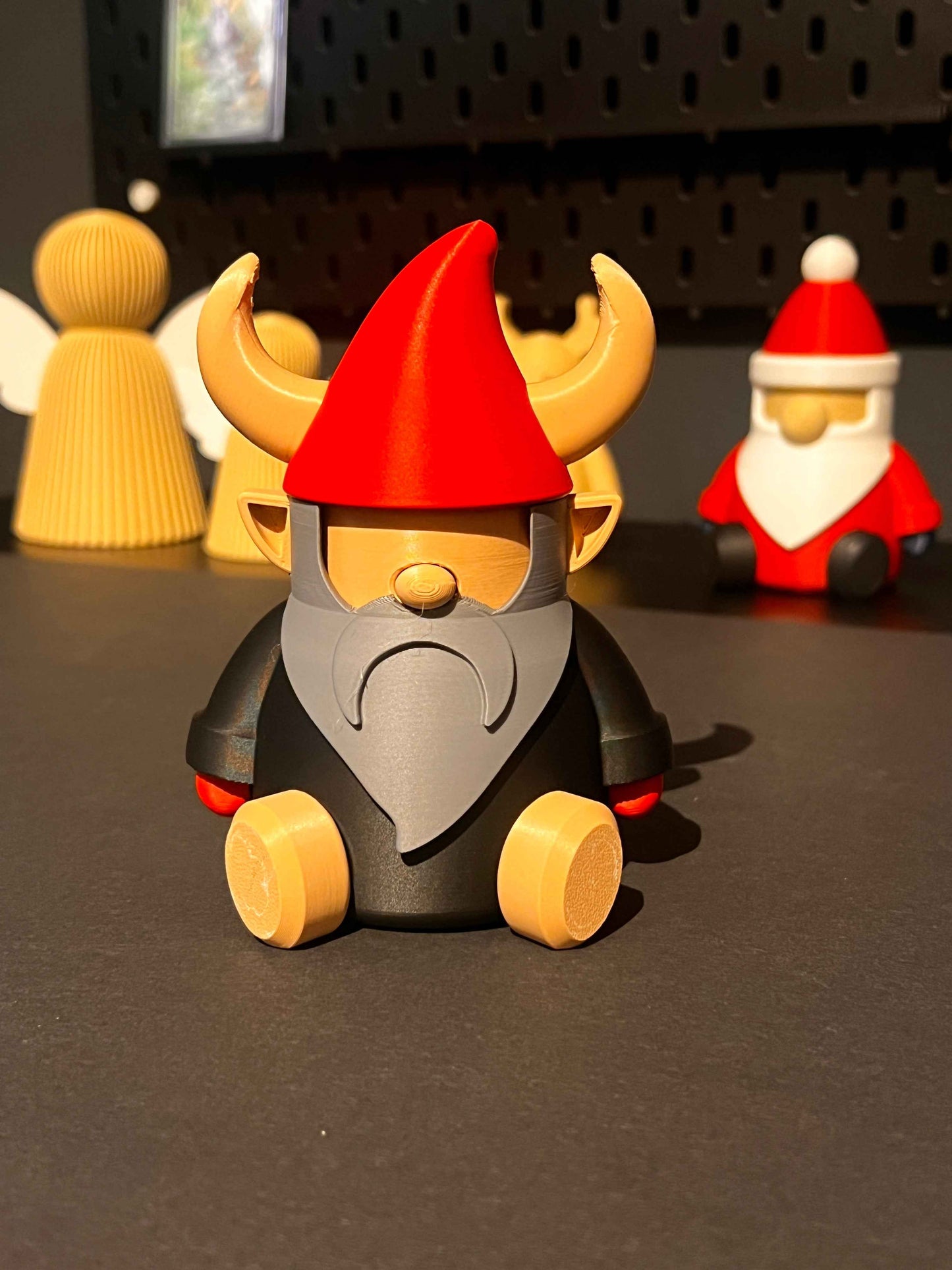 Krampus: Home Decor Gnome Cornuto 3D 14cm