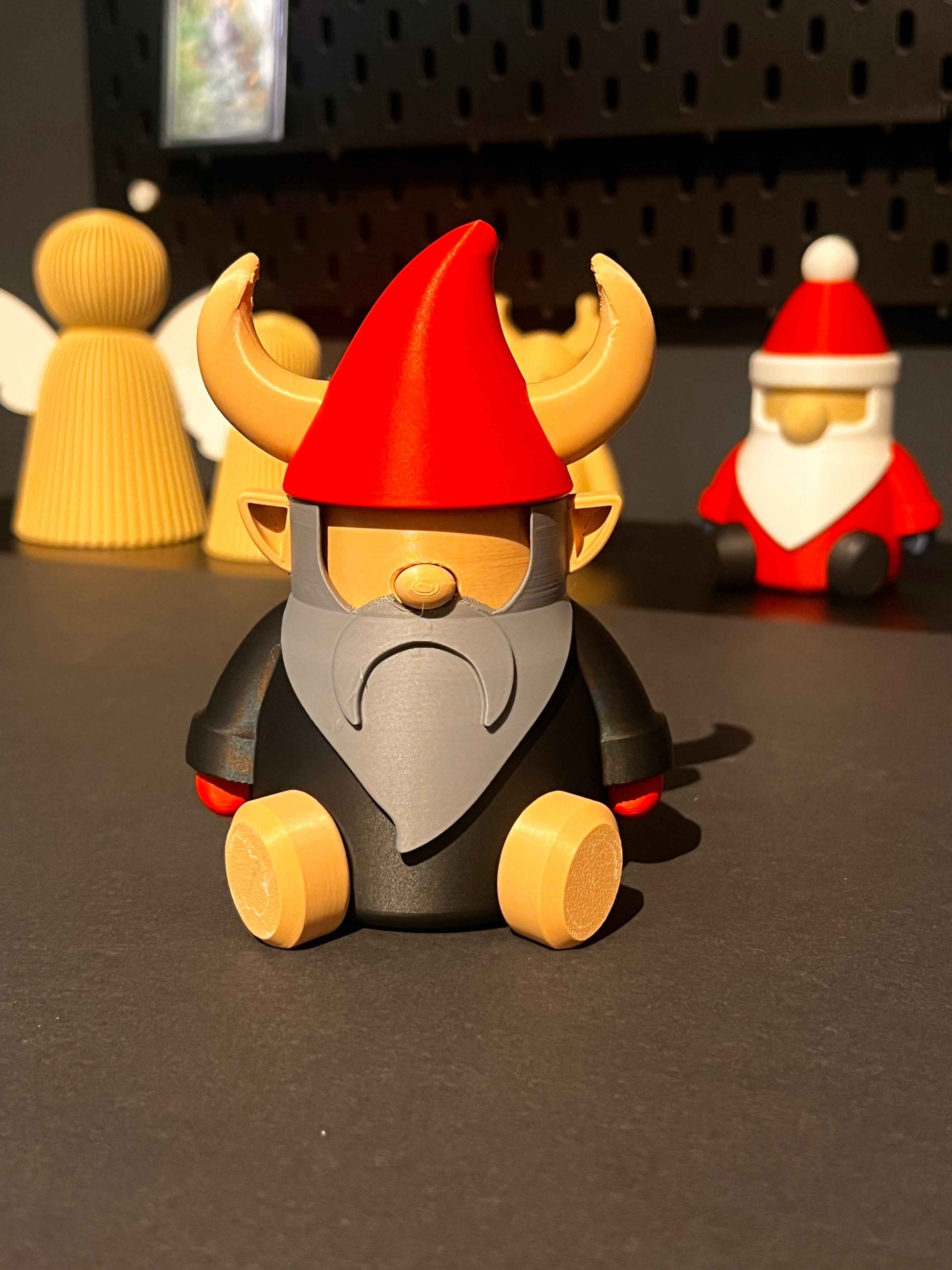 Krampus: Home Decor Gnome Cornuto 3D 14cm