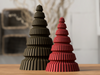 Japandi Trees: Home Decor Alberi Natale Decorativi Minimalisti Illuminabili