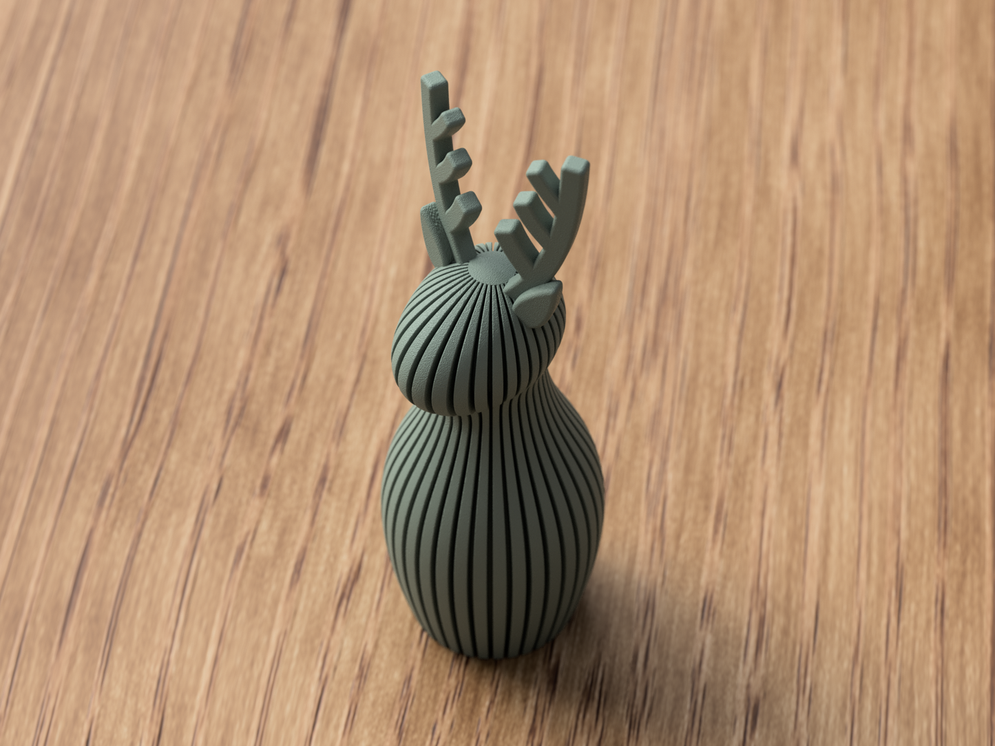 RENNA: Decorazione Natalizia Japandi in PLA