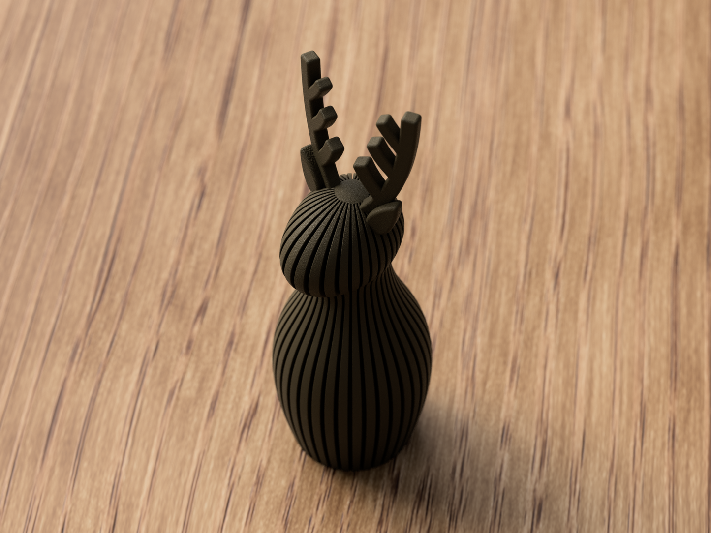 RENNA: Decorazione Natalizia Japandi in PLA