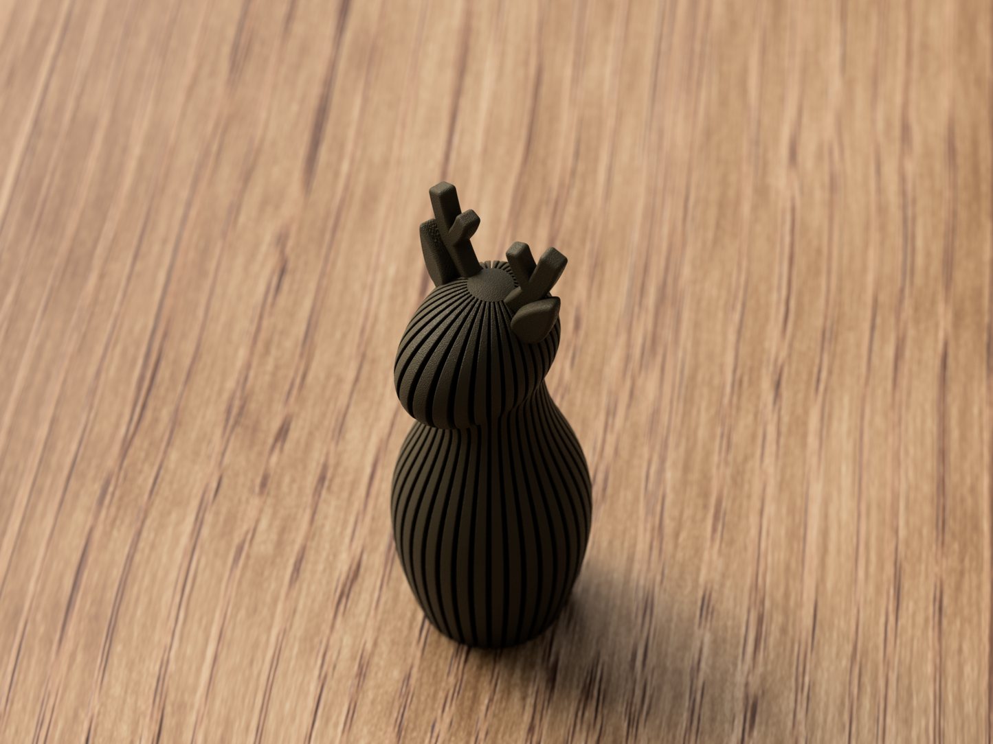 RENNA: Decorazione Natalizia Japandi in PLA