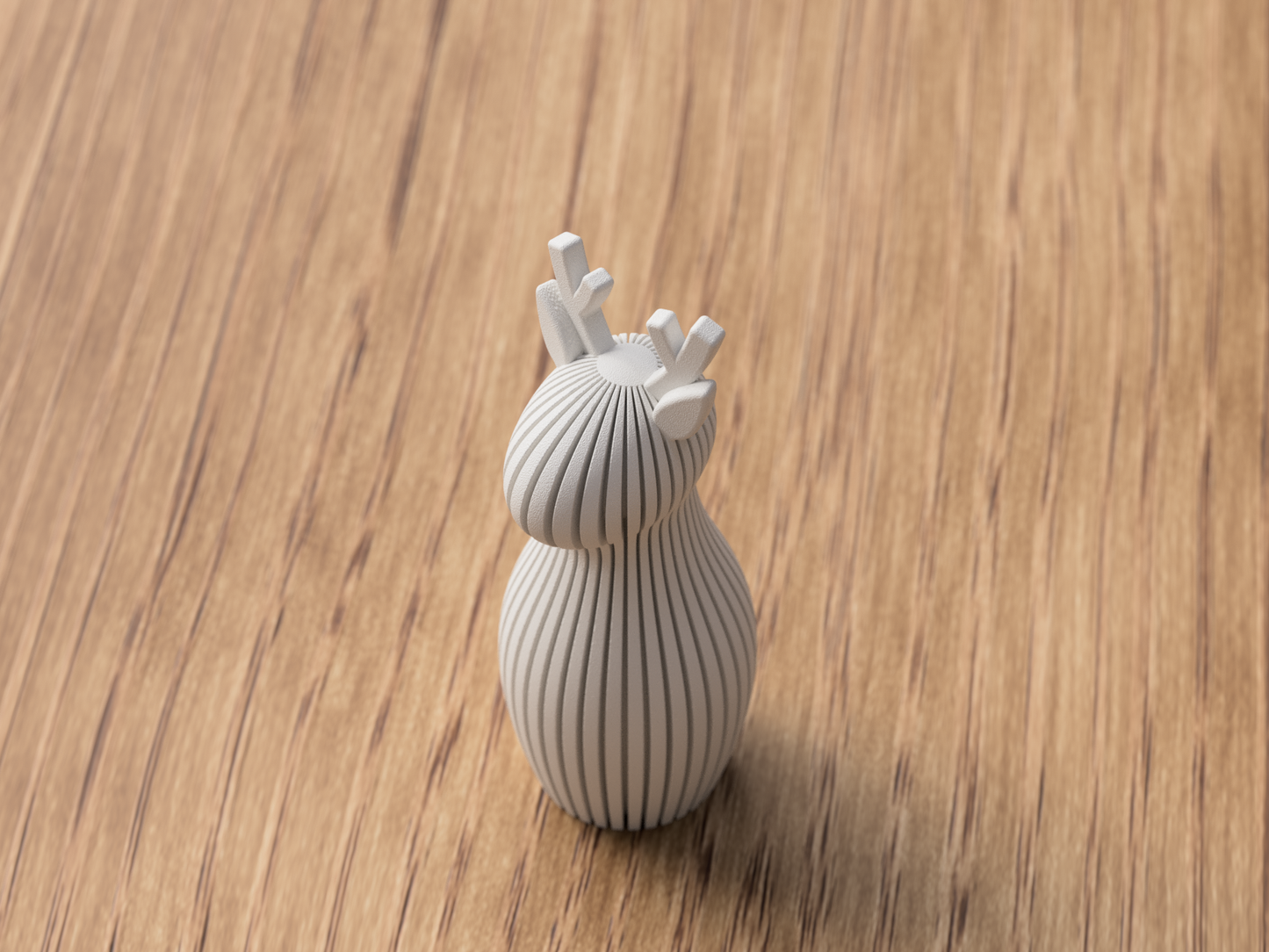 RENNA: Decorazione Natalizia Japandi in PLA