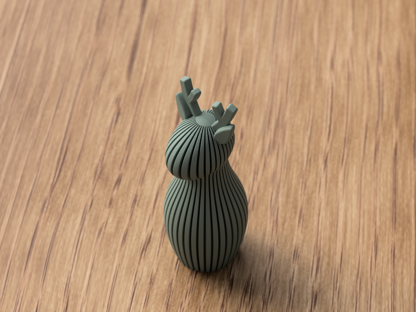 RENNA: Decorazione Natalizia Japandi in PLA