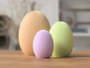 Huevos: Uova di Pasqua Scanaltate in PLA