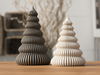 Wave Trees: Home Decor Alberi Natale Decorativi Ondulati Luminosi Vase Mode