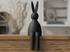 Seira – Home Decor Coniglio Japandi da Mensola in PLA