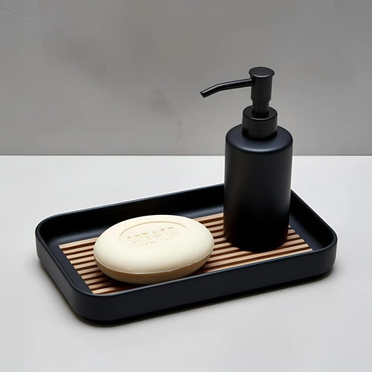 GRATO: Piattino Porta Sapone con Griglia Integrata Home Decor Deltaprints