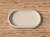 Kaori – Home Decor Vassoio Japandi Ovale in PLA