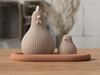 Kaori – Home Decor Vassoio Japandi Ovale in PLA