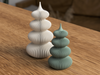 Curves Trees: Home Decor Alberi Natale Decorativi Sinuosi Luminosi Vase Mode