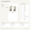 Misure di Lucine del Borgo: 4 figure alte 160,0, 157,4, 217,4 e 160,0 mm