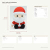 Knitted Santa Claus - Christmas